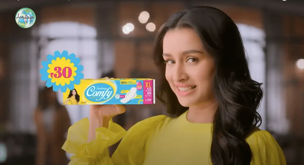 Comfy Pads Shraddha Kapoor