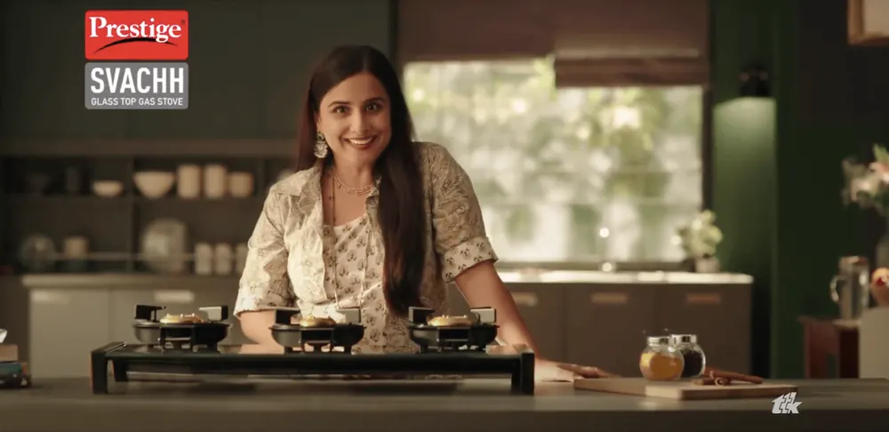 Prestige Gas Stove Vidya Balan