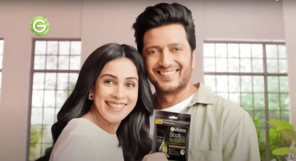Garnier Black Naturals Genelia