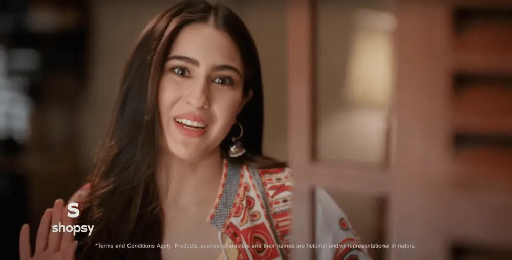 Shopsy Sara Ali Khan