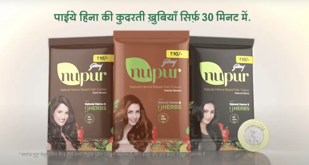 Godrej Nupur Henna Hair Color