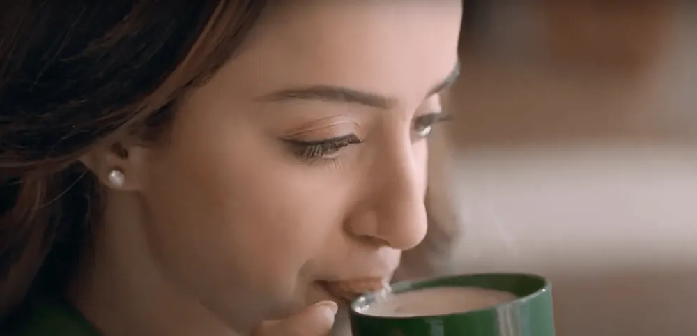 Bru Coffee Preesha and Rudraksh