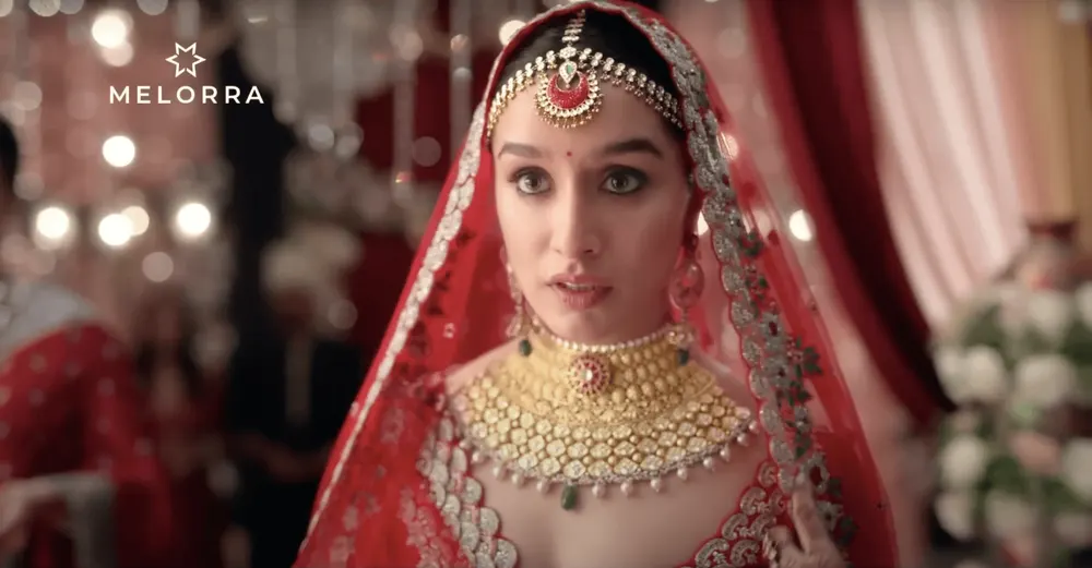Melorra Lightweight Gold Jewellery Shraddha Kapoor